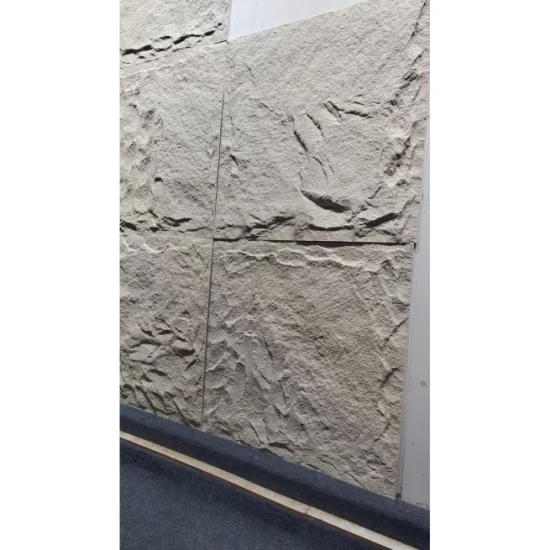 ポリウレタン人工石パネル文化用人工壁石PU KTVリビングルームの装飾PU石人工石パネル