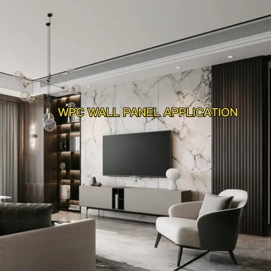 室内装飾用の高品質防水 WPC 壁パネル、非毒性、非毒性、ホルムアルデヒドフリー