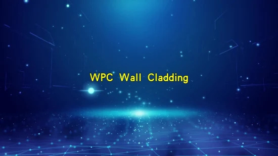 高品質屋外共押出 WPC 壁パネル (HLC04)