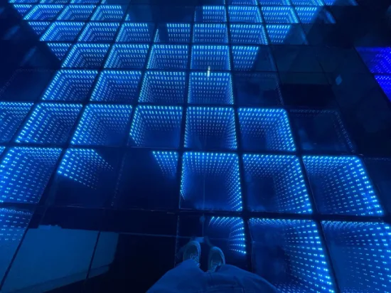 Homei ウェディング ディスコ パーティー ポータブル LED ダンス タイル 3D ミラー ダンス フロア